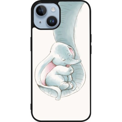 iPhone 15 Case Hülle - Silikon schwarz Mom 1903