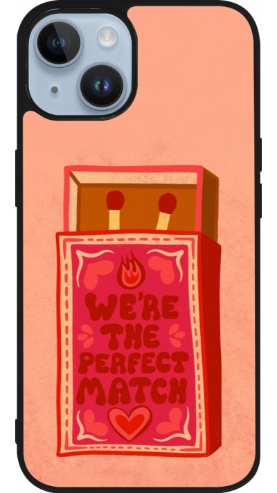 iPhone 15 Case Hülle - Silikon schwarz Saint Valentines Day 26 Perfect Match