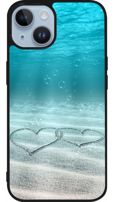 Coque iPhone 15 - Silicone rigide noir Summer 18 19