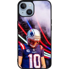 iPhone 15 Case Hülle - Silikon schwarz Super Bowl 26 Patriots 3