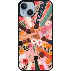 Coque iPhone 15 - Silicone rigide noir Womens day 2026 8