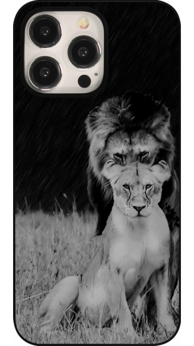 Coque iPhone 15 Pro Max - Angry lions