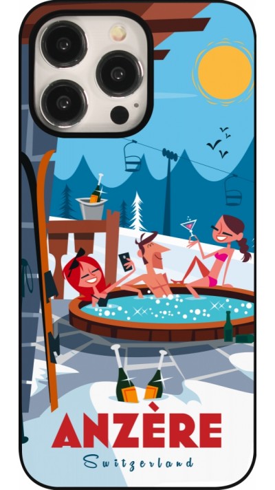 Coque iPhone 15 Pro Max - Anzère Mountain Jacuzzi