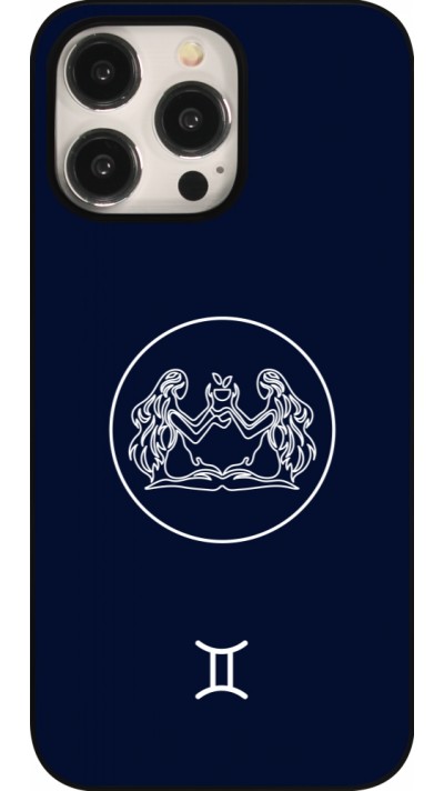 Coque iPhone 15 Pro Max - Astrologie Gémeaux