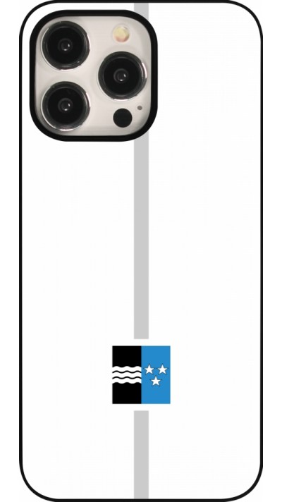 Coque iPhone 15 Pro Max - Canton AG blanc