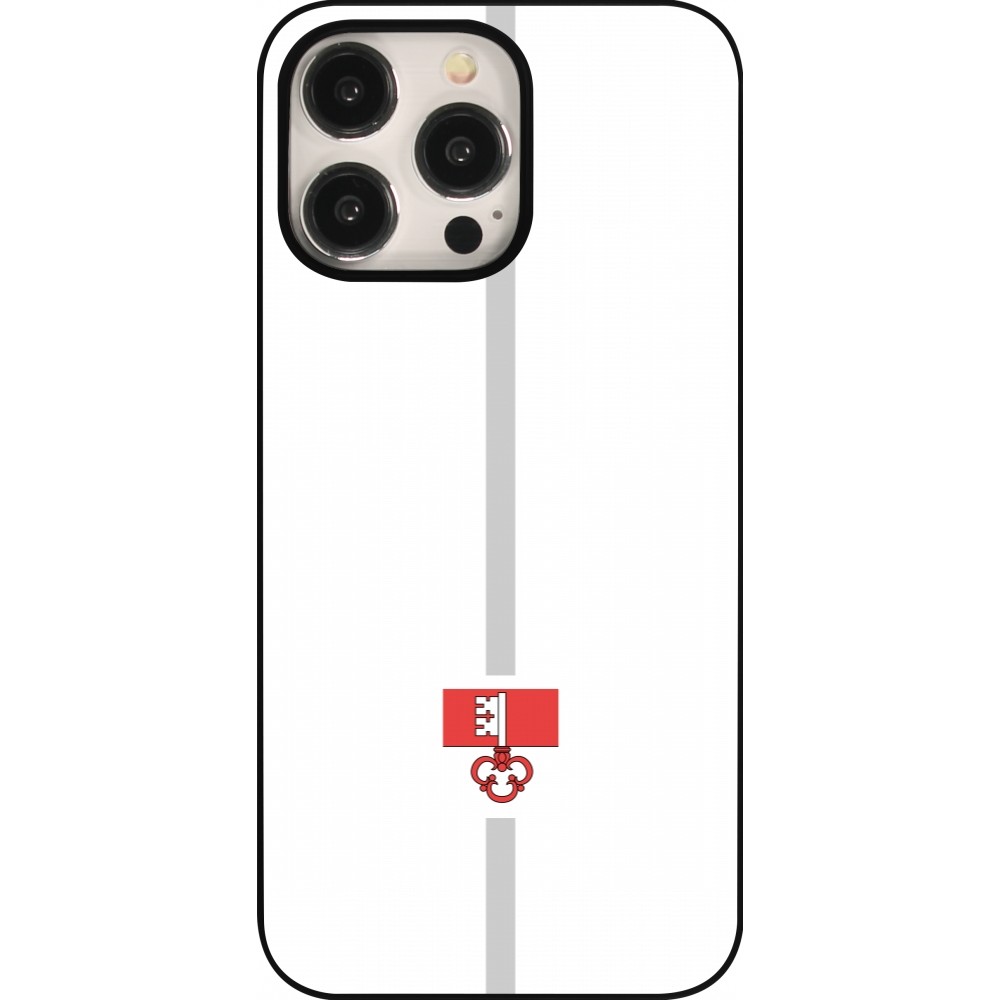 Coque iPhone 15 Pro Max - Canton OW blanc
