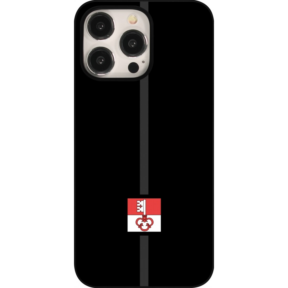 iPhone 15 Pro Max Case Hülle - Kanton OW schwarz