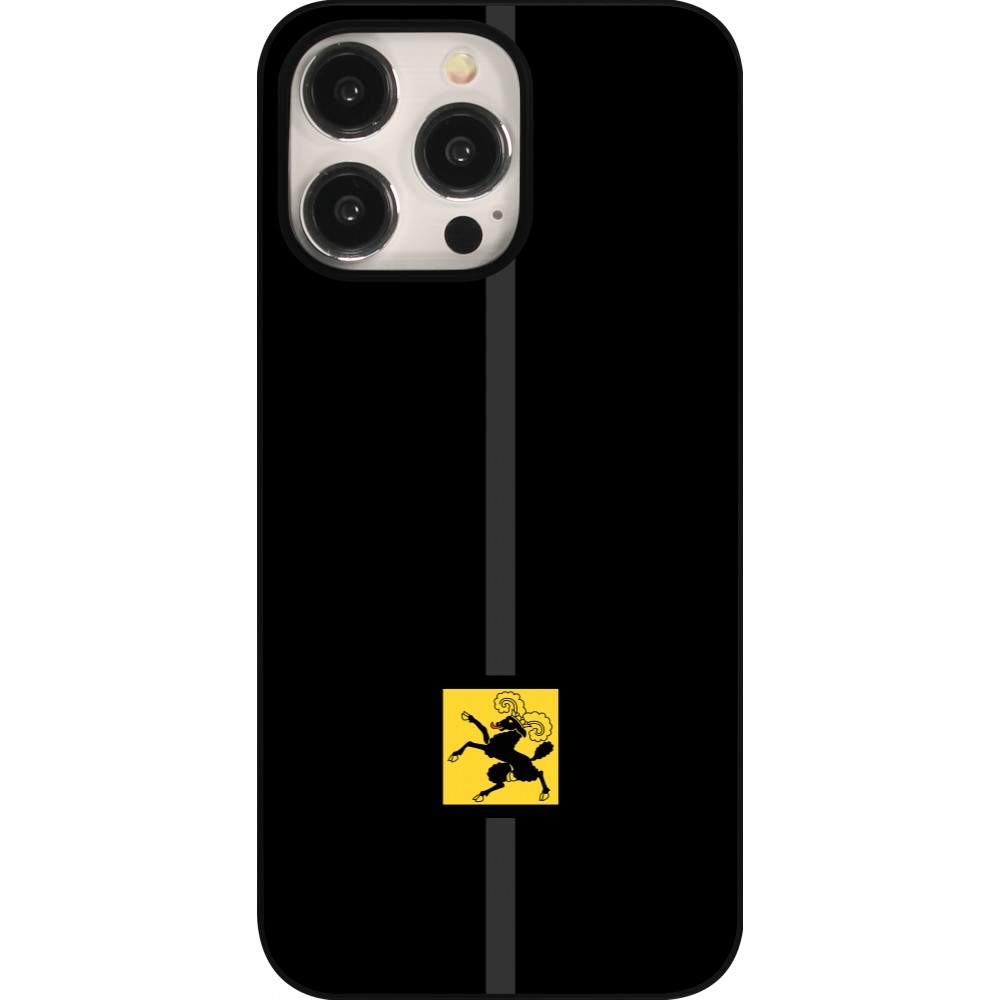 iPhone 15 Pro Max Case Hülle - Kanton SH schwarz