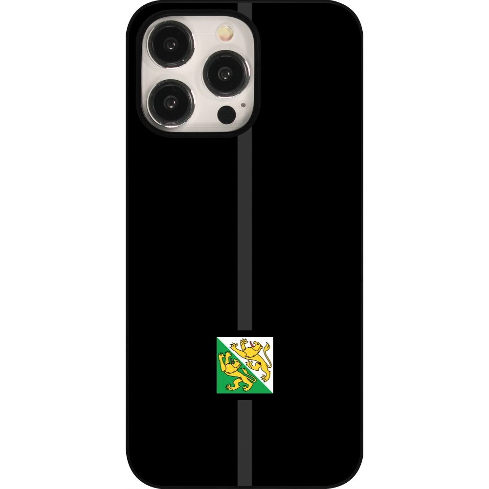 iPhone 15 Pro Max Case Hülle - Kanton TG schwarz