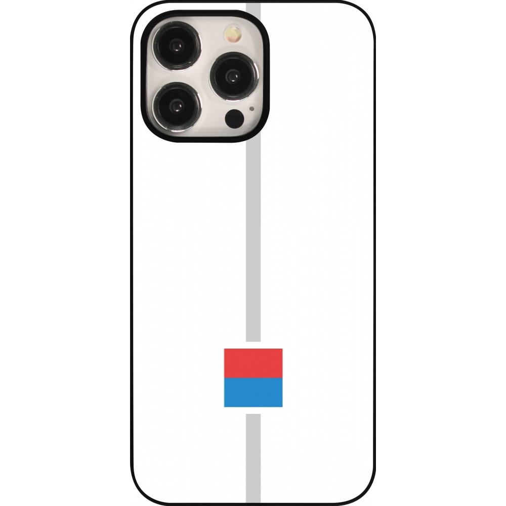 iPhone 15 Pro Max Case Hülle - Kanton TI weiss