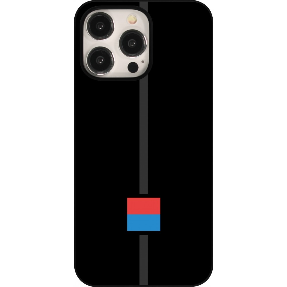 iPhone 15 Pro Max Case Hülle - Kanton TI schwarz