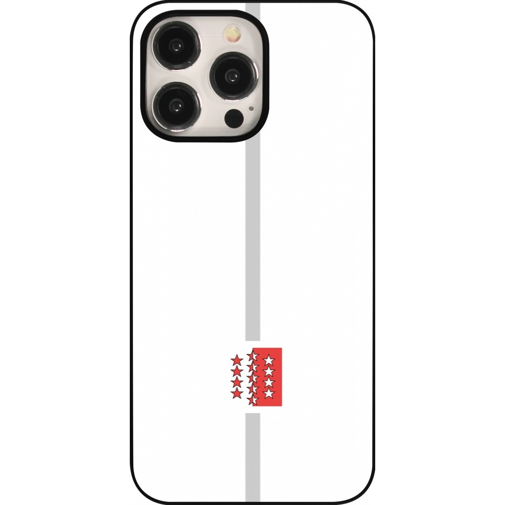 iPhone 15 Pro Max Case Hülle - Kanton VS weiss