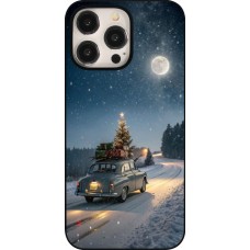 Coque iPhone 15 Pro Max - Christmas 25 Car with Tree Xmas