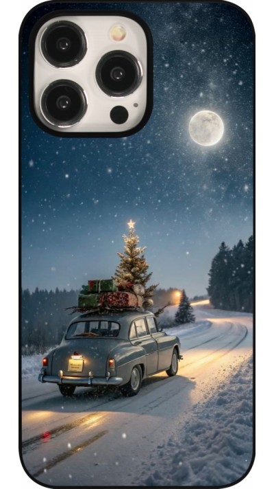 Coque iPhone 15 Pro Max - Christmas 25 Car with Tree Xmas
