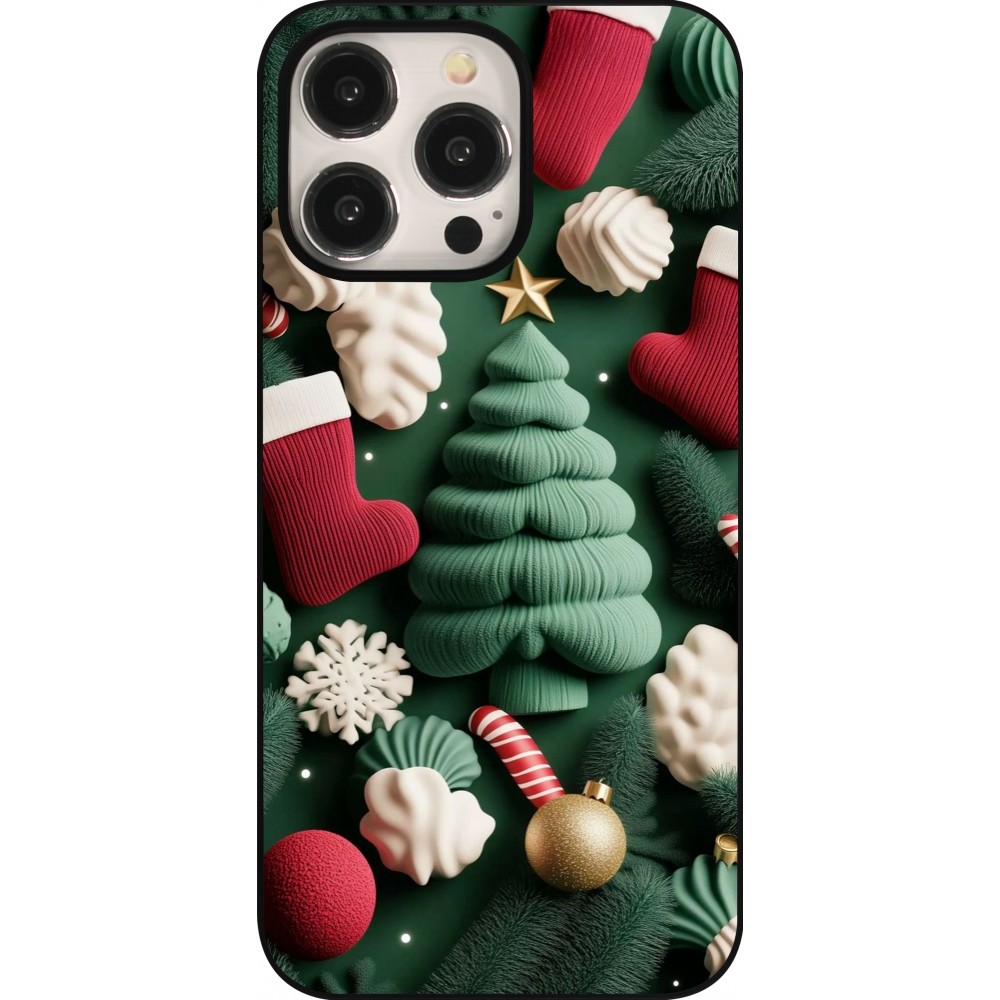 Coque iPhone 15 Pro Max - Christmas 25 Christmas textiles