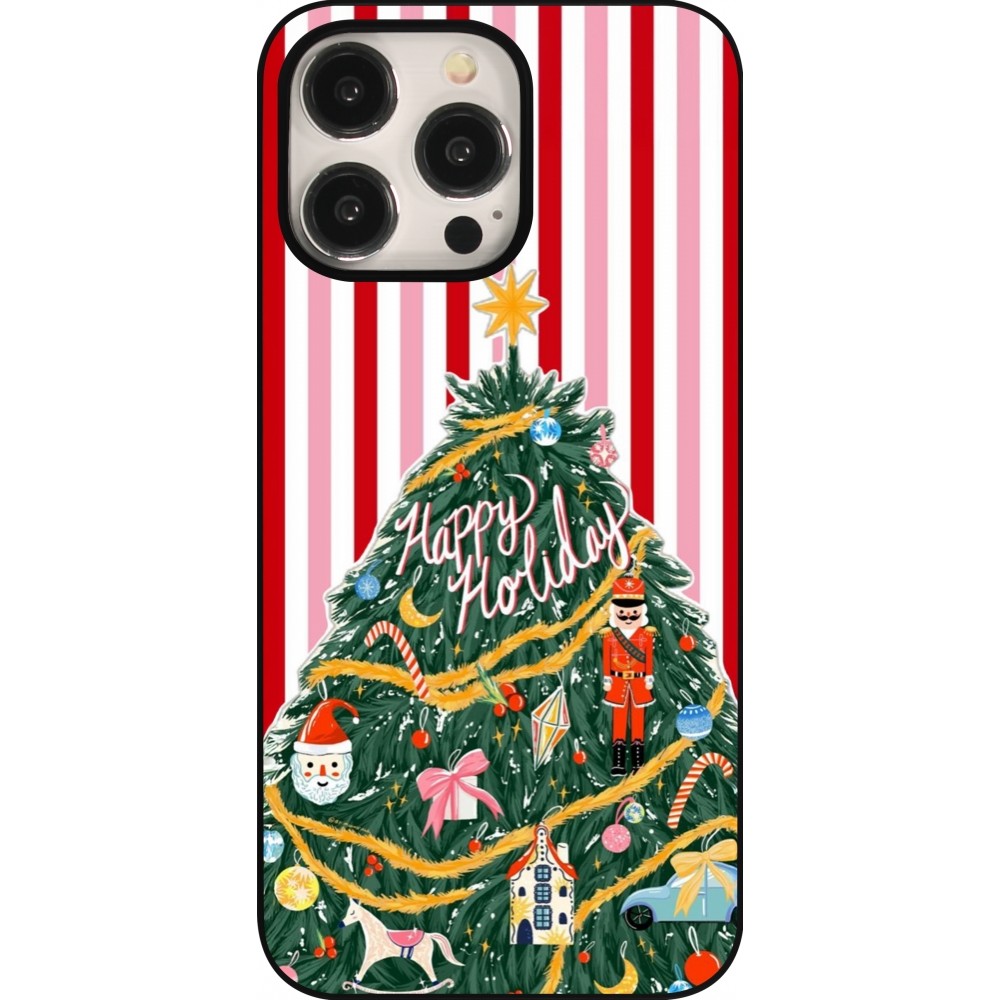 Coque iPhone 15 Pro Max - Christmas 25 Happy Holiday