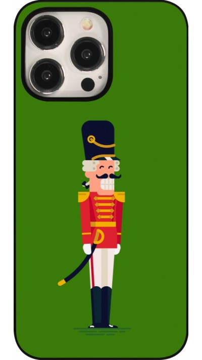 Coque iPhone 15 Pro Max - Christmas 25 Nutcracker Green