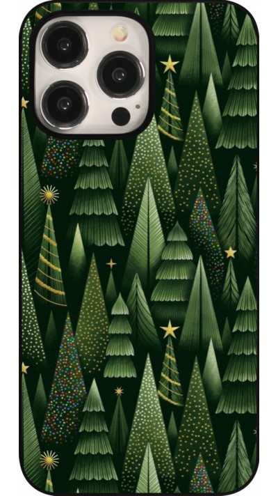 Coque iPhone 15 Pro Max - Christmas 25 Pattern Xmas Tree