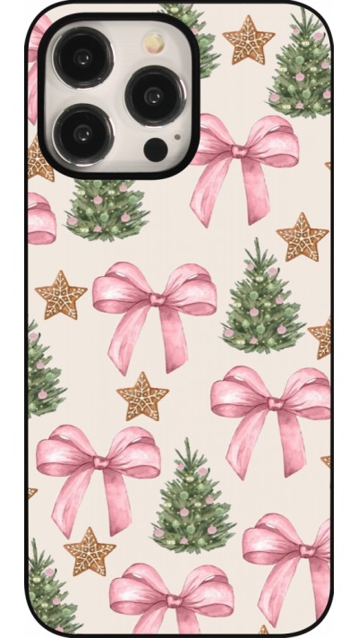 Coque iPhone 15 Pro Max - Christmas 25 Vintage Ribbons