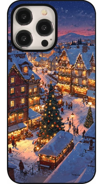 Coque iPhone 15 Pro Max - Christmas 25 Xmas Village