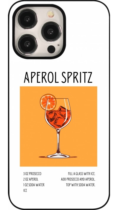 iPhone 15 Pro Max Case Hülle - Cocktail Rezept Aperol Spritz