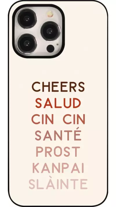 Coque iPhone 15 Pro Max - Cocktail Cheers Salud