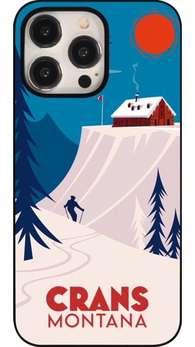 Coque iPhone 15 Pro Max - Crans-Montana Cabane