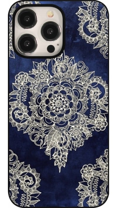 iPhone 15 Pro Max Case Hülle - Cream Flower Moroccan