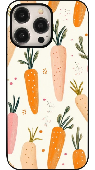 iPhone 15 Pro Max Case Hülle - Easter 2026 Illustration carrots