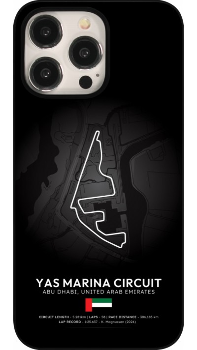 Coque iPhone 15 Pro Max - F1 Track 2025 Abu Dhabi