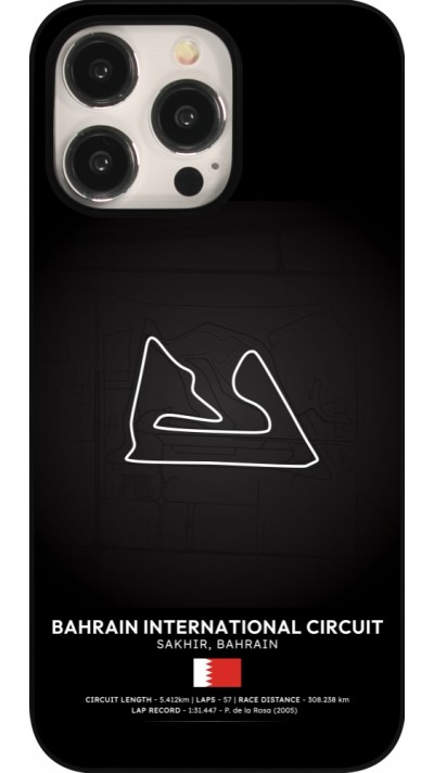 Coque iPhone 15 Pro Max - F1 Track 2025 Bahrain