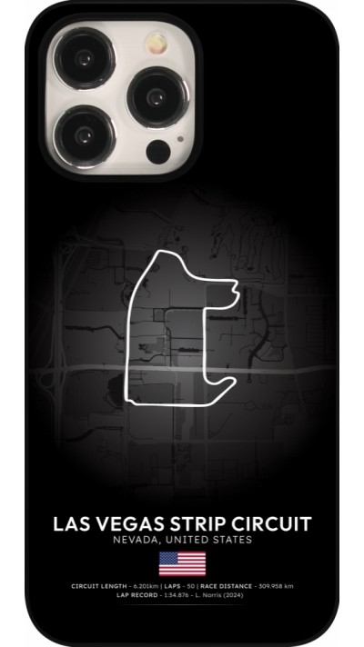 Coque iPhone 15 Pro Max - F1 Track 2025 Las Vegas
