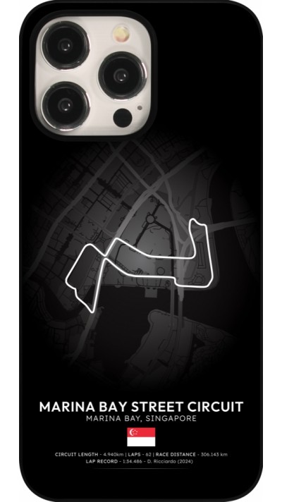 Coque iPhone 15 Pro Max - F1 Track 2025 Singapore