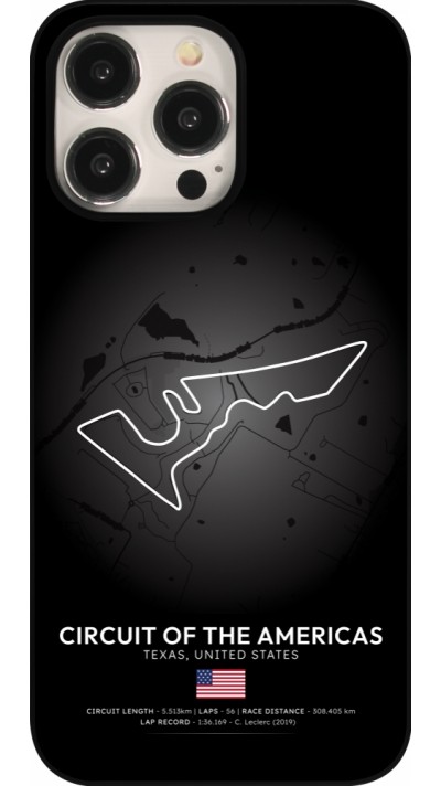 Coque iPhone 15 Pro Max - F1 Track 2025 United States