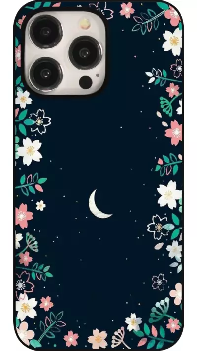 Coque iPhone 15 Pro Max - Flowers space