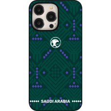 iPhone 15 Pro Max Case Hülle - Saudi Arabien 2026 personalisierbares Fussballtrikot