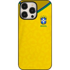 iPhone 15 Pro Max Case Hülle - Brasilien 2022 personalisierbares Fußballtrikot