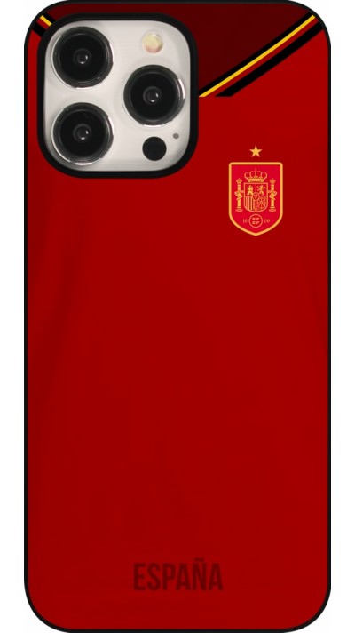 iPhone 15 Pro Max Case Hülle - Spanien 2022 personalisierbares Fußballtrikot