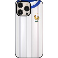 Coque iPhone 15 Pro Max - Maillot de football France Extérieur personnalisable