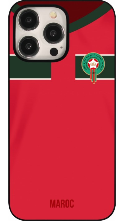 iPhone 15 Pro Max Case Hülle - Marokko 2022 personalisierbares Fussballtrikot