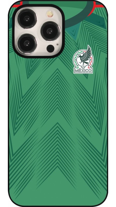 iPhone 15 Pro Max Case Hülle - Mexiko 2022 personalisierbares Fussballtrikot