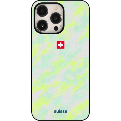 Coque iPhone 15 Pro Max - Maillot de football Suisse Away 2026 personnalisable