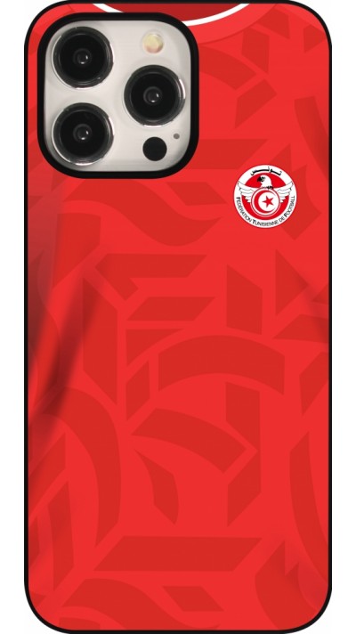 iPhone 15 Pro Max Case Hülle - Tunesien 2022 personalisierbares Fussballtrikot