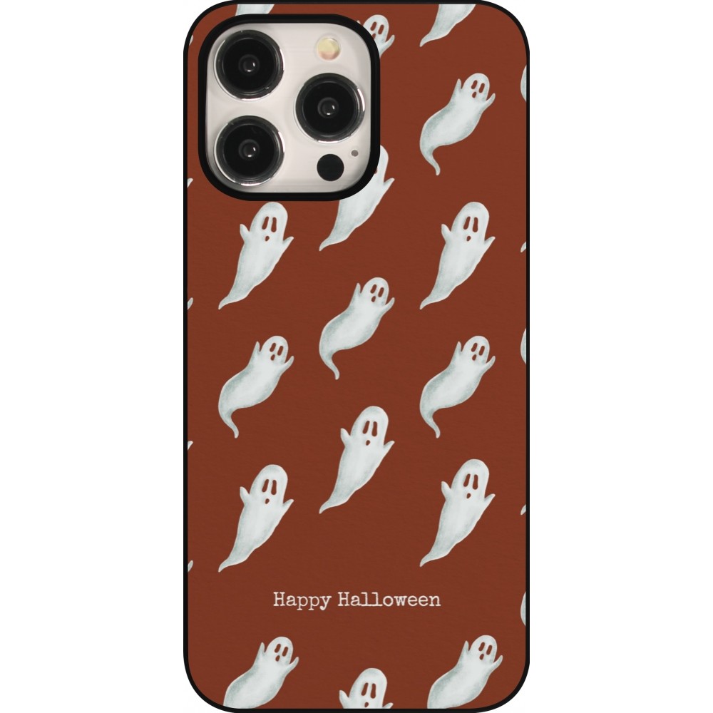 iPhone 15 Pro Max Case Hülle - Halloween 2025 Pattern of ghosts