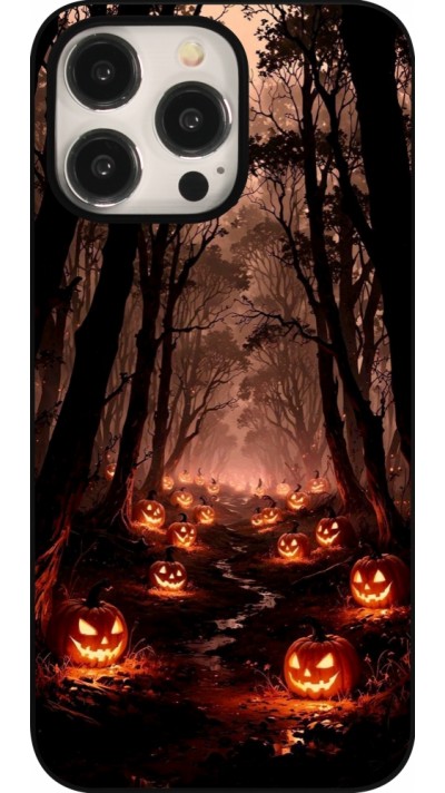 iPhone 15 Pro Max Case Hülle - Halloween 2025 Road of Terrifying Pumpkins