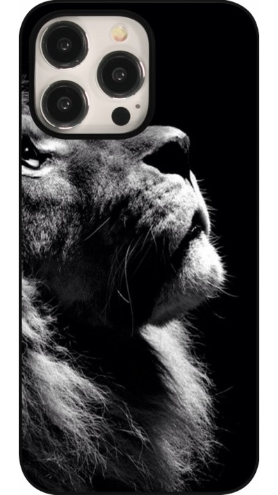 iPhone 15 Pro Max Case Hülle - Lion looking up