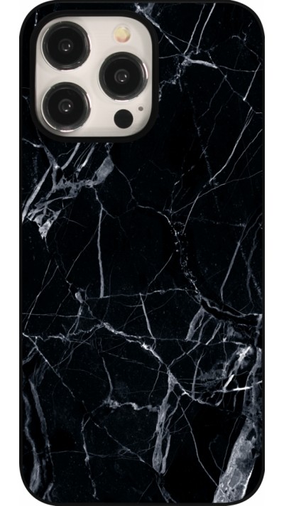 iPhone 15 Pro Max Case Hülle - Marble Black 01