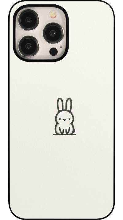 Coque iPhone 15 Pro Max - Minimal bunny cutie