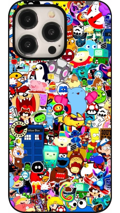 iPhone 15 Pro Max Case Hülle - Mixed cartoons
