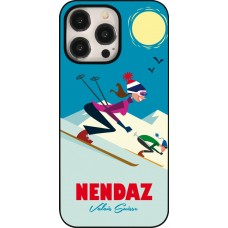 iPhone 15 Pro Max Case Hülle - Nendaz Ski Downhill